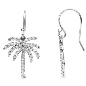 Palm Tree Earrings