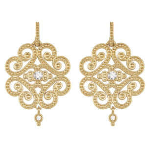 Granulated Earrings