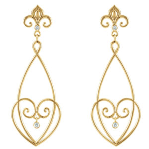 Fleur-de-lis Earrings