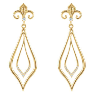 Fleur-de-lis Earrings