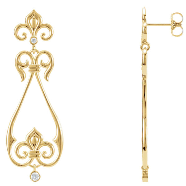 Fleur-de-lis Earrings