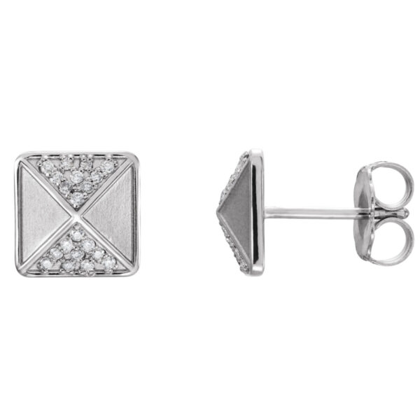 Pyramid Earrings