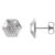 14K White Gold