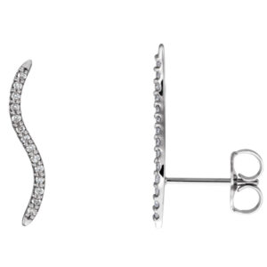 Accented Ear Climbers