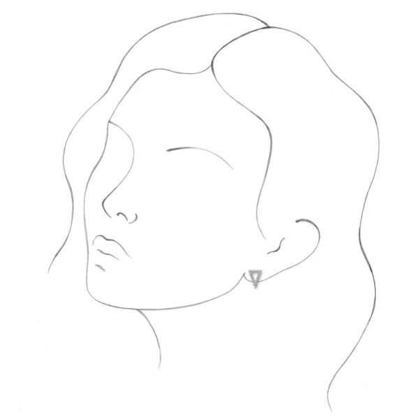 Triangle Earrings - Image 3