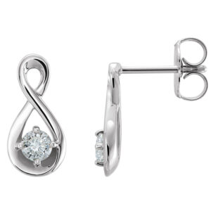 Infinity-Inspired Earrings