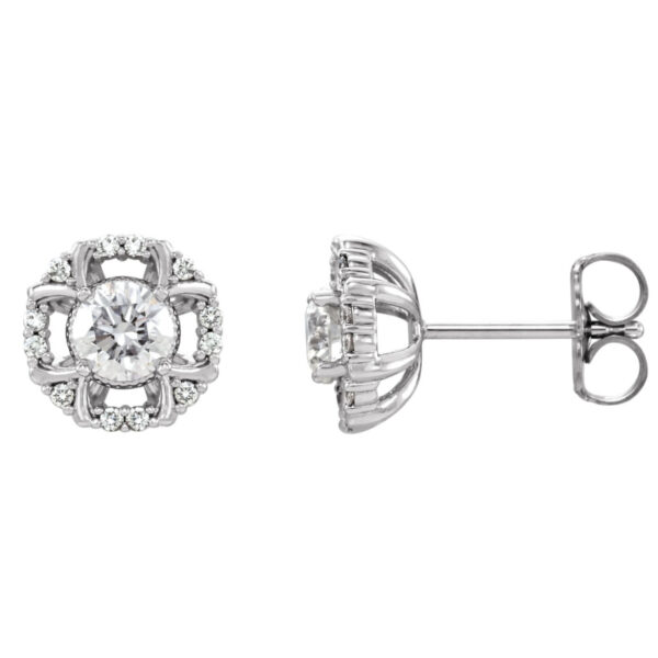 Halo-Style Earrings