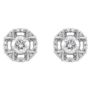 Halo-Style Earrings