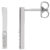 14K White Gold
