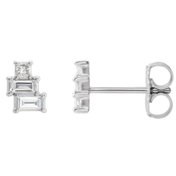 Geometric Cluster Earrings