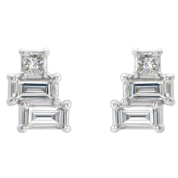 Geometric Cluster Earrings - Image 2