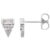 14K White Gold