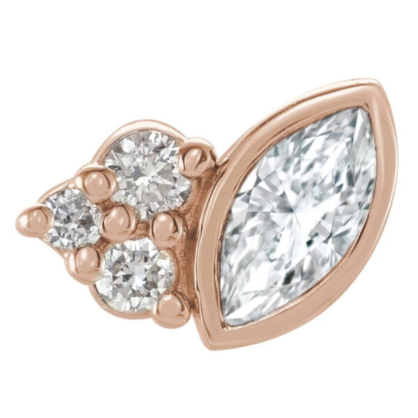 Accented Bezel-Set Earrings