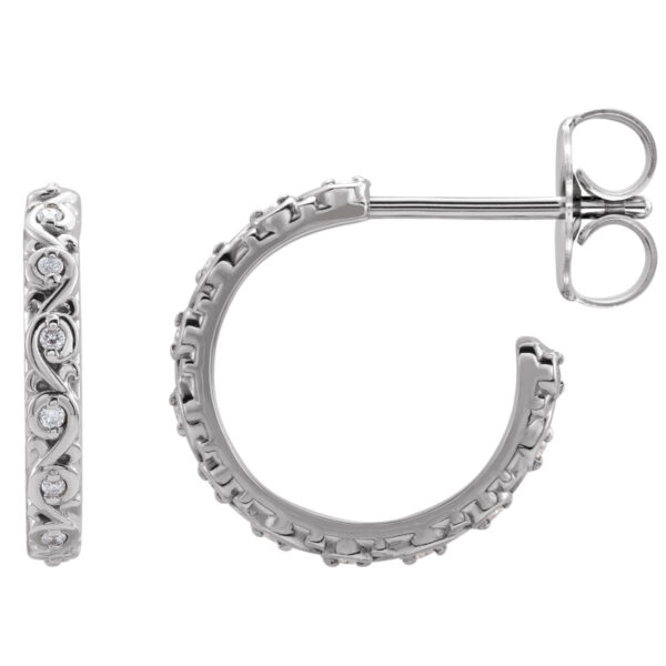 Sculptural Hoop Earrings