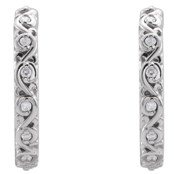 Sculptural Hoop Earrings - Image 2