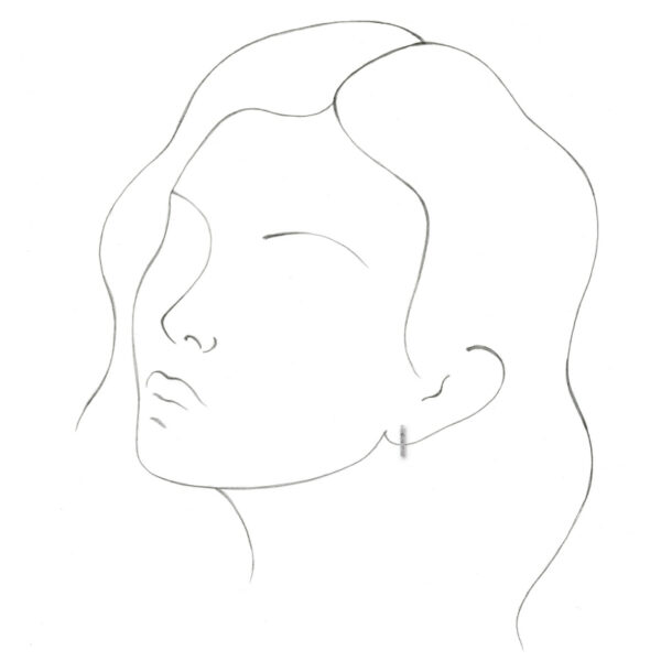 Sculptural Hoop Earrings - Image 3