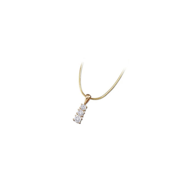 Three-Stone Necklace