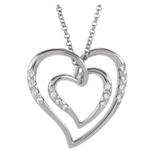 Diamond Heart Necklace