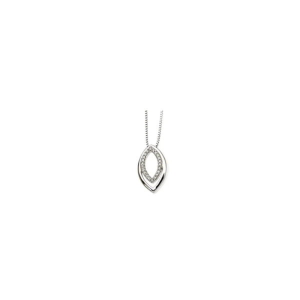 Diamond Marquise Necklace