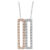 14K White/Rose Gold