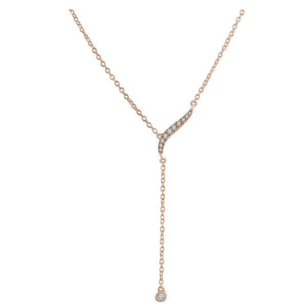 Freeform Y Necklace