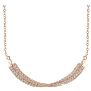 Twisted Bar Necklace