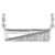 14K White Gold
