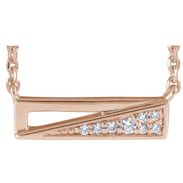 Accented Bar Necklace