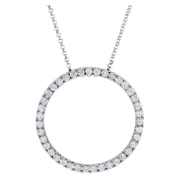 Accented Circle Necklace