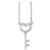 14K White Gold