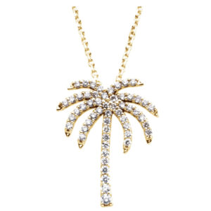 Palm Tree Necklace