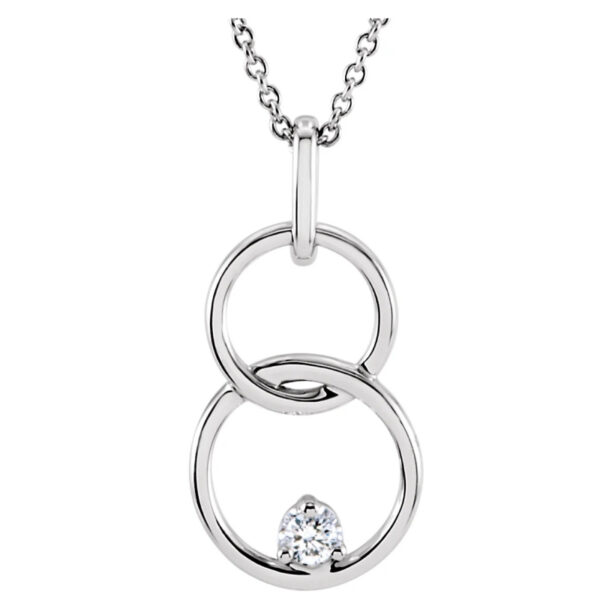 Interlocking Circle Necklace