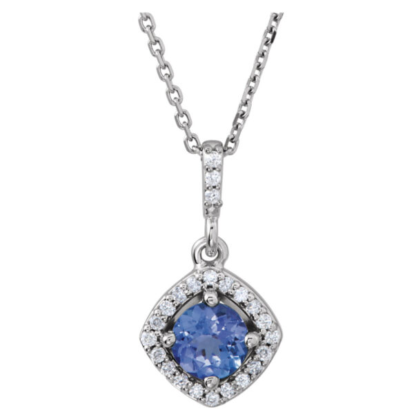 Halo-Style Necklace or Pendant