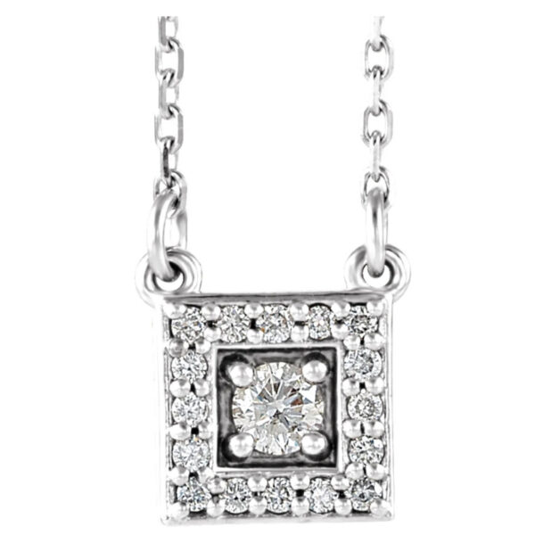 Halo-Style Necklace or Center