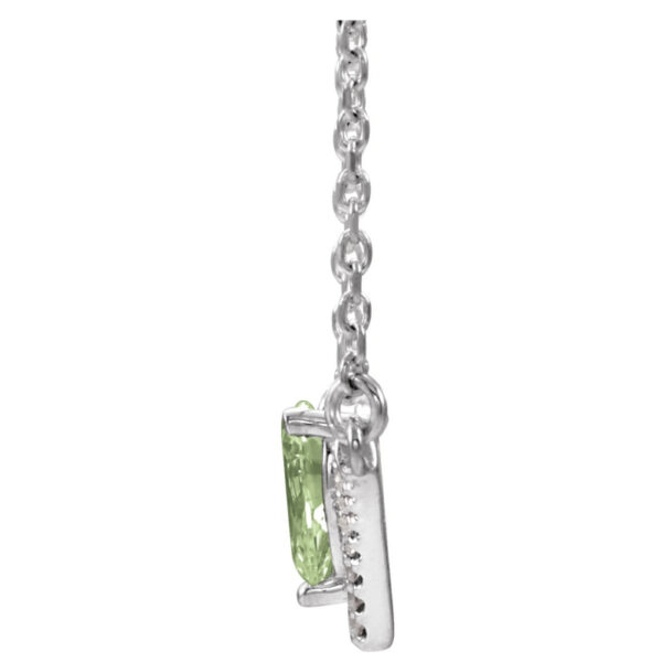 Accented "V" Necklace or Center - Image 2
