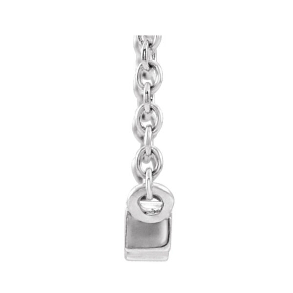 Three-Stone Bar Necklace or Center - Image 2