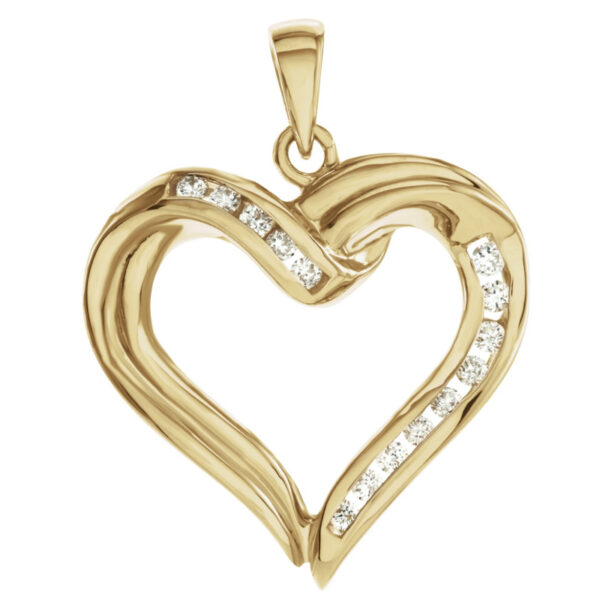 Diamond Heart Pendant