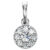 14K White Gold