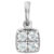 14K White Gold