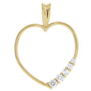 Journey Diamond Heart Pendant