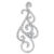 14K White Gold