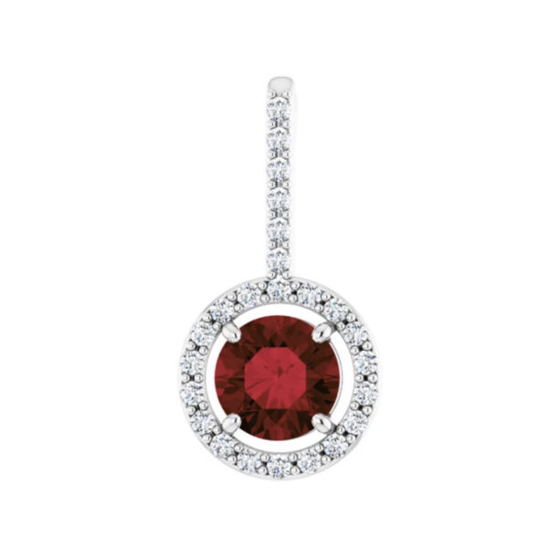 Halo-Style Pendant