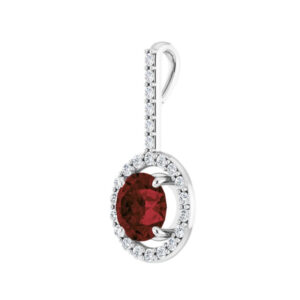 Halo-Style Pendant