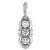 14K White Gold