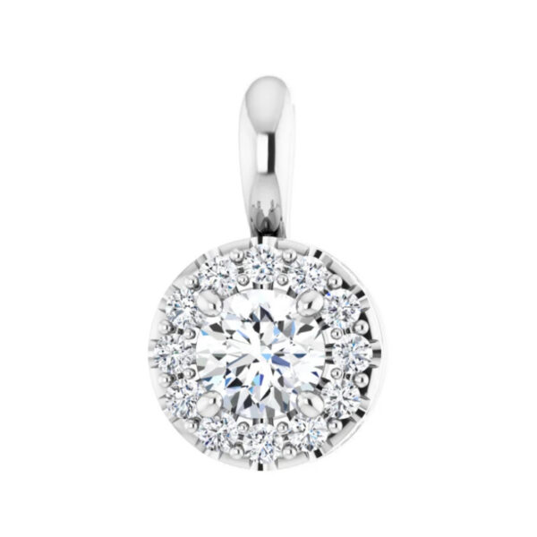 Halo-Style Pendant
