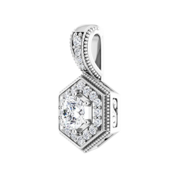 Halo-Style Pendant - Image 2