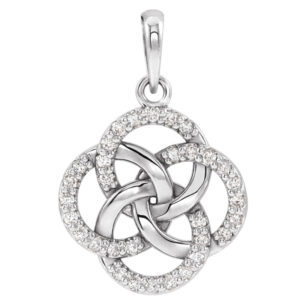 Five-Fold Celtic Necklace, Pendant, or Dangle