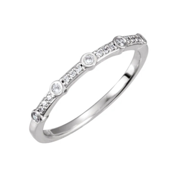 Accented Engagement Ring or Band - Image 2
