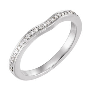 Three-Stone Accented Engagement Ring or Band