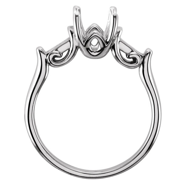 Sculptural Engagement Ring - Image 2